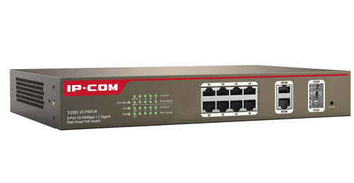 Περισσότερες πληροφορίες για "IP-COM Networks S3300-10-PWR-M"