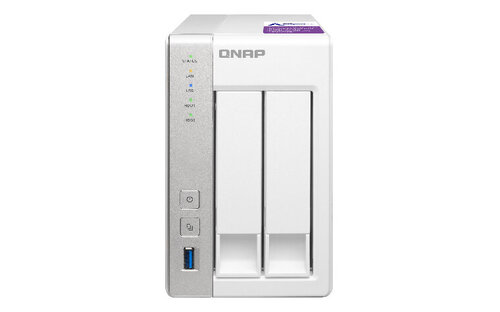 Περισσότερες πληροφορίες για "QNAP TS-231P+2 x WD Red 4TB"