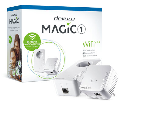 Περισσότερες πληροφορίες για "Devolo Magic 1 WiFi mini Starter Kit"