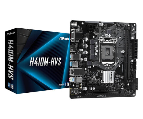 Περισσότερες πληροφορίες για "Asrock H410M-HVS"