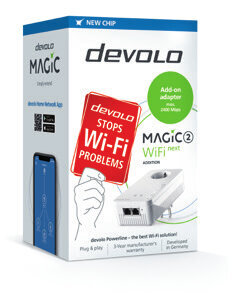 Περισσότερες πληροφορίες για "Devolo Magic 2 Wifi next Single"
