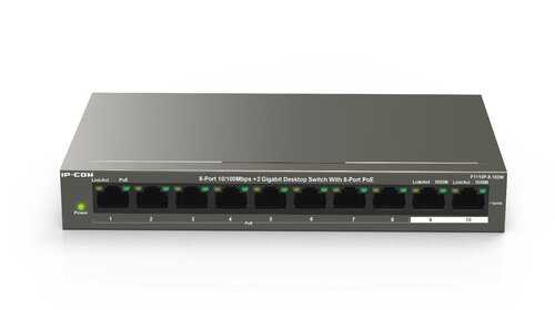 Περισσότερες πληροφορίες για "IP-COM Networks F1110P-8-102W"