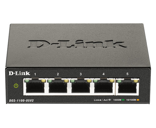 Περισσότερες πληροφορίες για "D-Link DGS-1100-05V2"