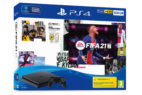 Περισσότερες πληροφορίες για "Sony PlayStation 4 Slim + FIFA 21"
