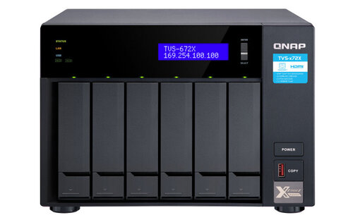 Περισσότερες πληροφορίες για "QNAP TVS-672X-I3-8G"