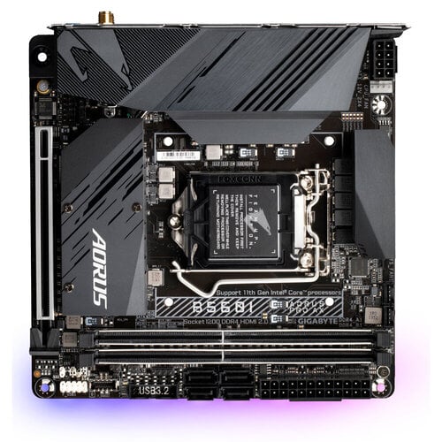 Περισσότερες πληροφορίες για "Gigabyte B560I AORUS PRO AX"