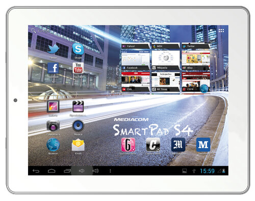 Περισσότερες πληροφορίες για "Mediacom SmartPad 9.7 HD S4 9.7" (16 GB/2 GB/Android)"