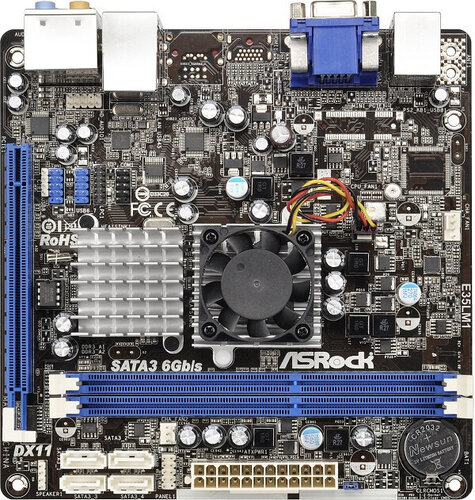 Περισσότερες πληροφορίες για "Asrock E35LM1"