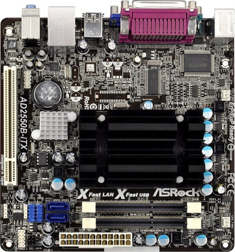 Περισσότερες πληροφορίες για "Asrock AD2550B-ITX"