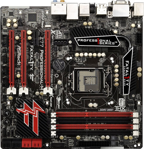 Περισσότερες πληροφορίες για "Asrock Fatal1ty Z77 Professional-M"