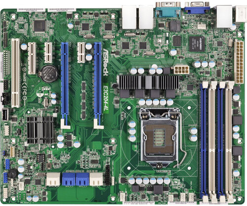 Περισσότερες πληροφορίες για "Asrock E3C204-4L"