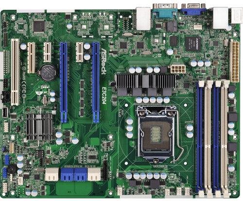 Περισσότερες πληροφορίες για "Asrock E3C204"