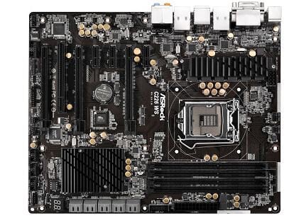 Περισσότερες πληροφορίες για "Asrock C226 WS"