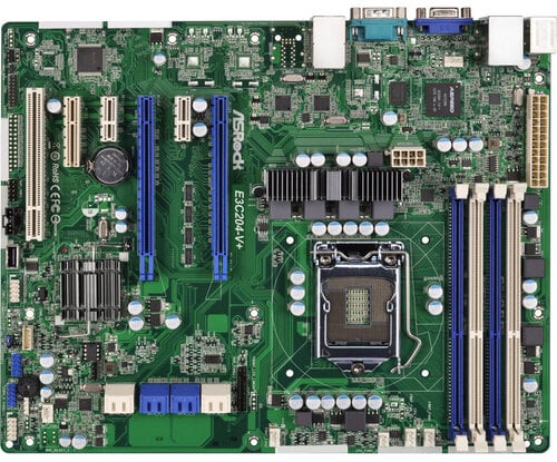 Περισσότερες πληροφορίες για "Asrock E3C204-V+"