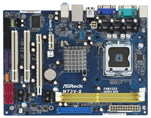 Περισσότερες πληροφορίες για "Asrock N73V-S"