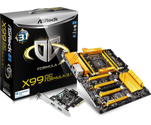 Περισσότερες πληροφορίες για "Asrock X99 OC Formula/3.1"