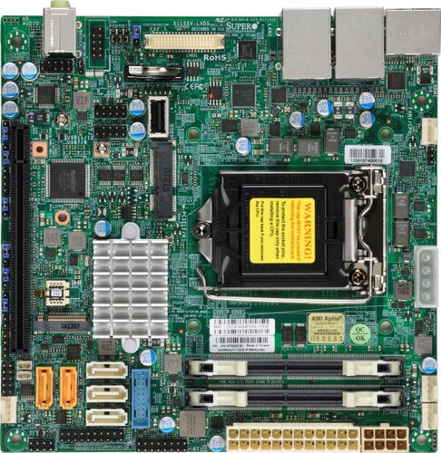 Περισσότερες πληροφορίες για "Supermicro X11SSV-LVDS"