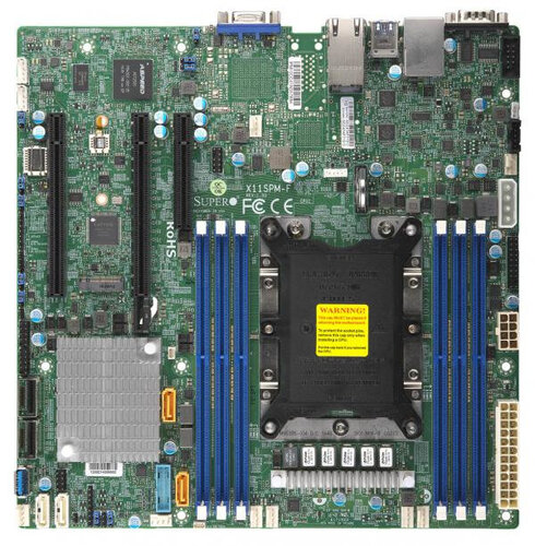 Περισσότερες πληροφορίες για "Supermicro X11SPM-F"