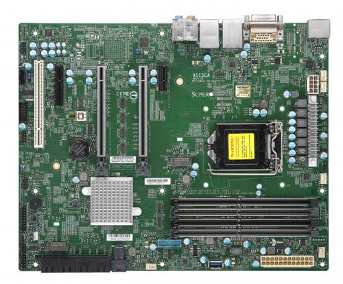 Περισσότερες πληροφορίες για "Supermicro MBD-X11SCA"