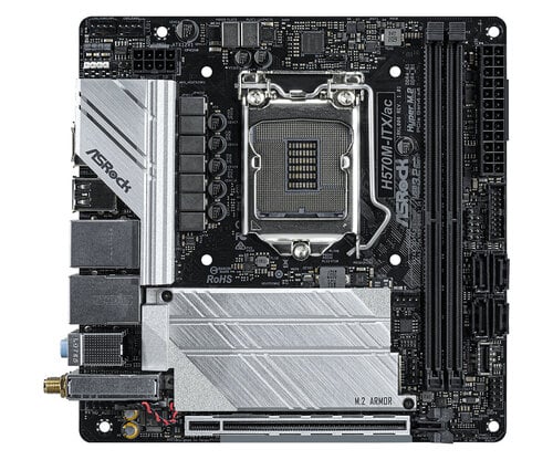 Περισσότερες πληροφορίες για "Asrock H570M ITX/ac"