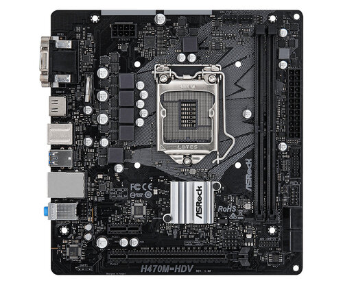 Περισσότερες πληροφορίες για "Asrock H470M-HDV"