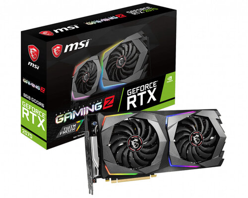 Περισσότερες πληροφορίες για "MSI RTX 2070 GAMING Z 8G"