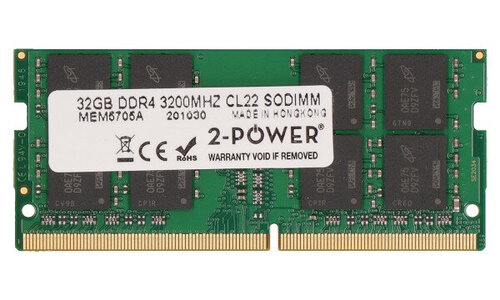 Περισσότερες πληροφορίες για "2-Power 2P-AA937598 (32 GB/DDR4/3200MHz)"