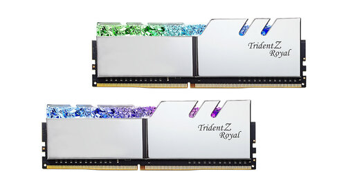 Περισσότερες πληροφορίες για "G.Skill Trident Z Royal F4-4800C19D-16GTRSC (16 GB/DDR4/4800MHz)"