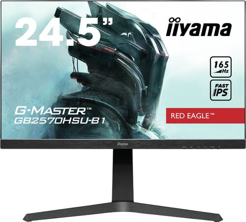 Περισσότερες πληροφορίες για "iiyama G-MASTER GB2570HSU-B1 (24.5"/Full HD)"