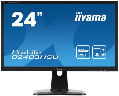 Περισσότερες πληροφορίες για "iiyama ProLite B2483HSU-B1DP (24"/Full HD)"