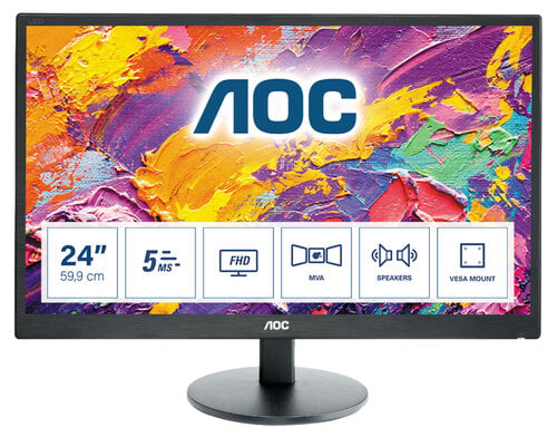 Περισσότερες πληροφορίες για "AOC Basic-line M2470SWDA2 (23.6"/Full HD)"