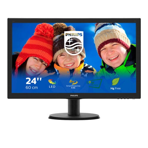 Περισσότερες πληροφορίες για "Philips V Line 243V5LSB/62 (23.6"/Full HD)"