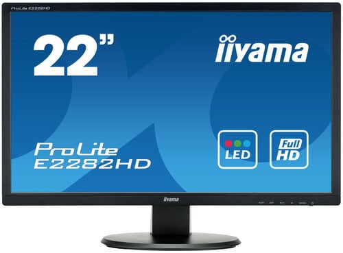 Περισσότερες πληροφορίες για "iiyama ProLite E2282HD-B1 (21.5"/Full HD)"