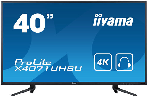 Περισσότερες πληροφορίες για "iiyama ProLite X4071UHSU-B1 (39.5"/4K Ultra HD)"