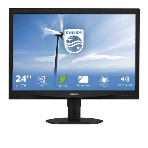 Περισσότερες πληροφορίες για "Philips S Line 240S4QYMB/00 (24"/WUXGA)"