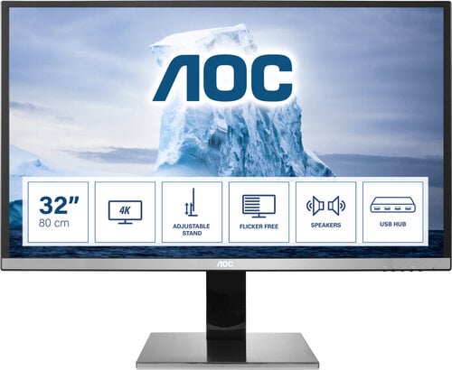 Περισσότερες πληροφορίες για "AOC U3277PWQU (32"/4K Ultra HD)"