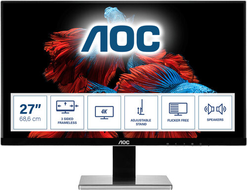 Περισσότερες πληροφορίες για "AOC U2777PQU (27"/4K Ultra HD)"