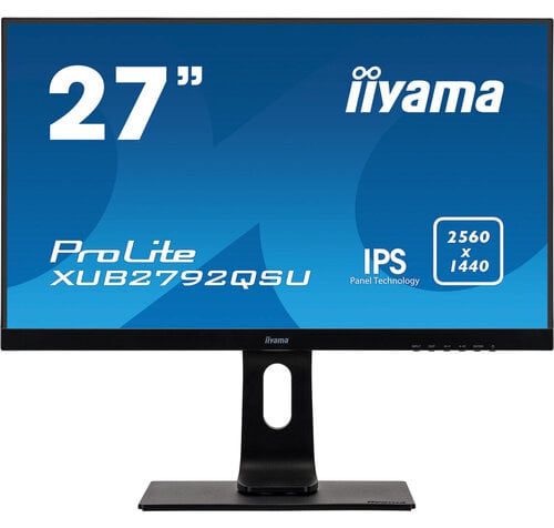 Περισσότερες πληροφορίες για "iiyama ProLite XUB2792QSU-B1 (27"/Quad HD)"