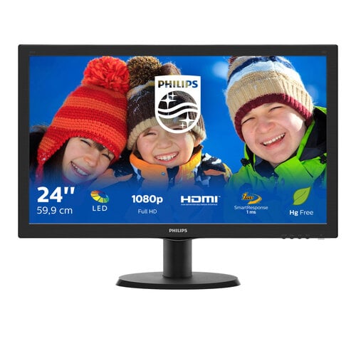 Περισσότερες πληροφορίες για "Philips V Line 243V5LHSB5/00 (23.6"/Full HD)"