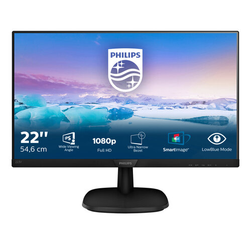 Περισσότερες πληροφορίες για "Philips V Line 223V7QHSB/01 (21.5"/Full HD)"