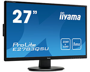 Περισσότερες πληροφορίες για "iiyama ProLite E2783QSU-B1 (27"/Quad HD)"