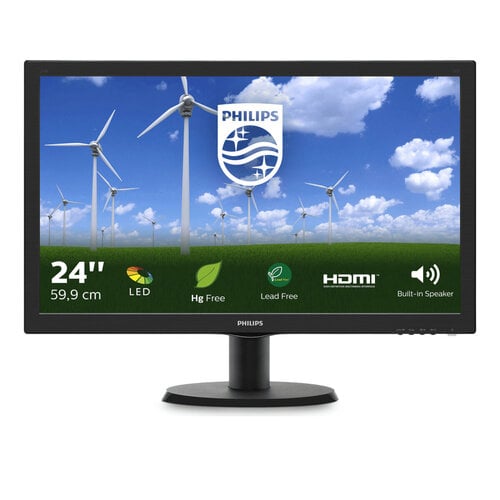 Περισσότερες πληροφορίες για "Philips S Line 243S5LDAB/01 (23.6"/Full HD)"