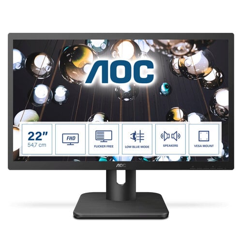 Περισσότερες πληροφορίες για "AOC E1 22E1D (21.5"/Full HD)"