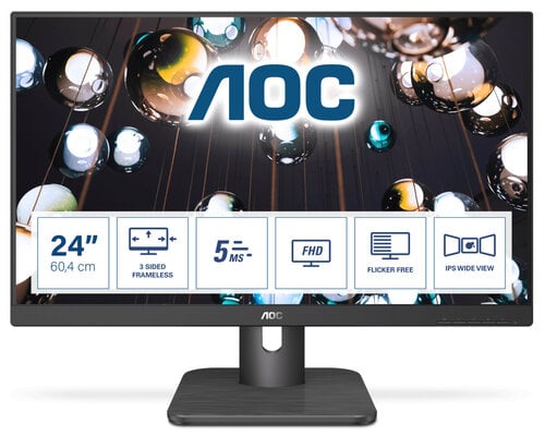 Περισσότερες πληροφορίες για "AOC E1 24E1Q (23.8"/Full HD)"