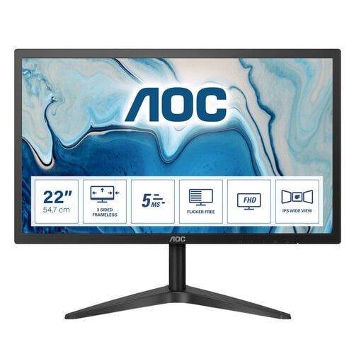 Περισσότερες πληροφορίες για "AOC B1 22B1HS (21.5"/Full HD)"