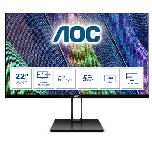 Περισσότερες πληροφορίες για "AOC V2 22V2Q (21.5"/Full HD)"