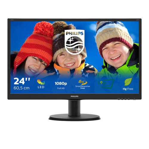 Περισσότερες πληροφορίες για "Philips V Line 240V5QDSB/00 (23.8"/Full HD)"