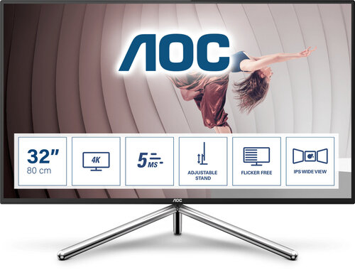 Περισσότερες πληροφορίες για "AOC U32U1 (31.5"/4K Ultra HD)"