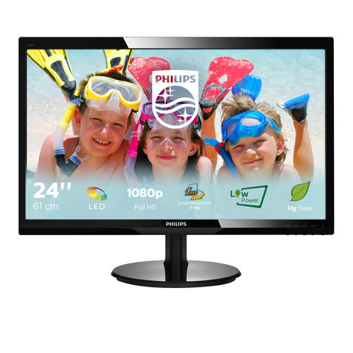 Περισσότερες πληροφορίες για "Philips V Line 246V5LDSB/00 (24"/Full HD)"