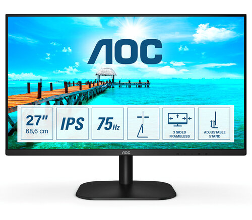 Περισσότερες πληροφορίες για "AOC 27B2H (27"/Full HD)"